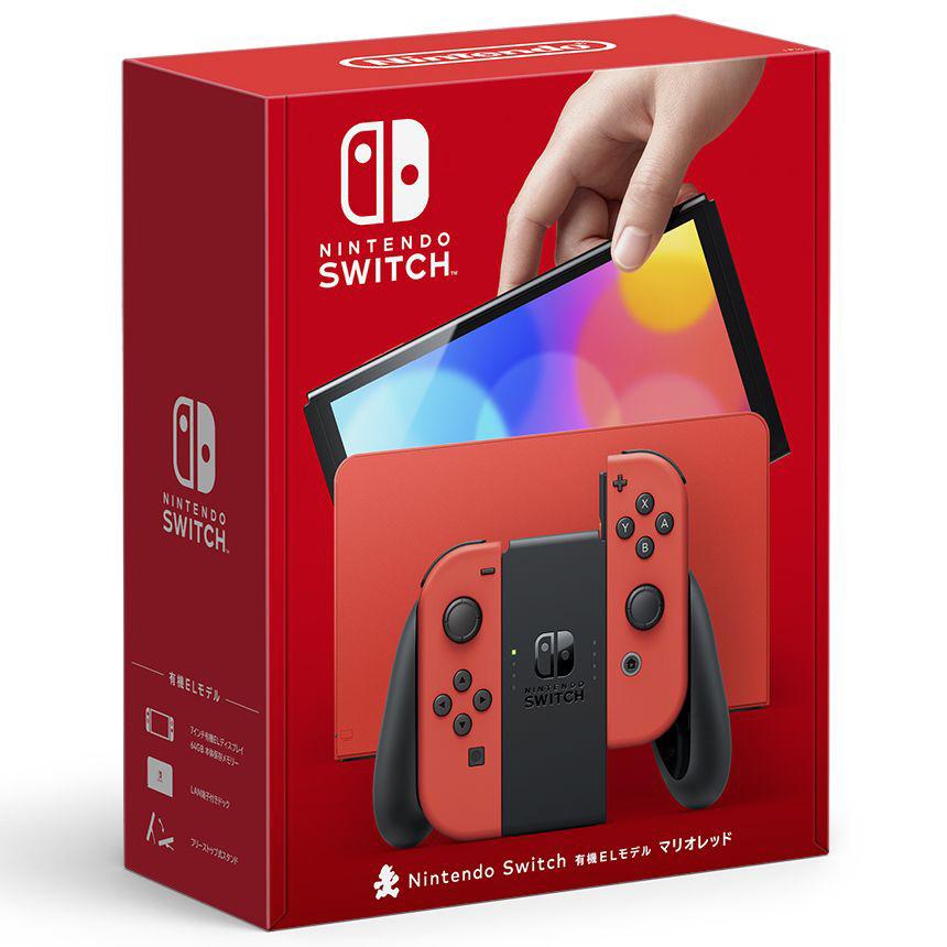 Switch OLED 64GB - レッド 【整備済み再生品】 | Back Market