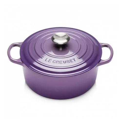 Panela Redonda Signature 24 cm Ultra Violeta Le Creuset | Loja Cheff