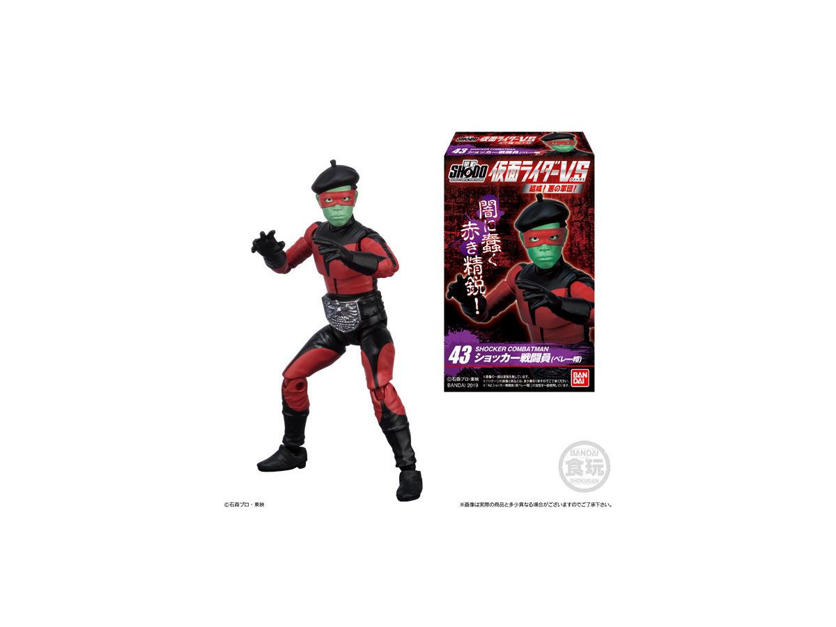 SHODO 仮面ライダー VS 結成! 悪の軍団! 1Box 10pcs | HLJ.co.jp