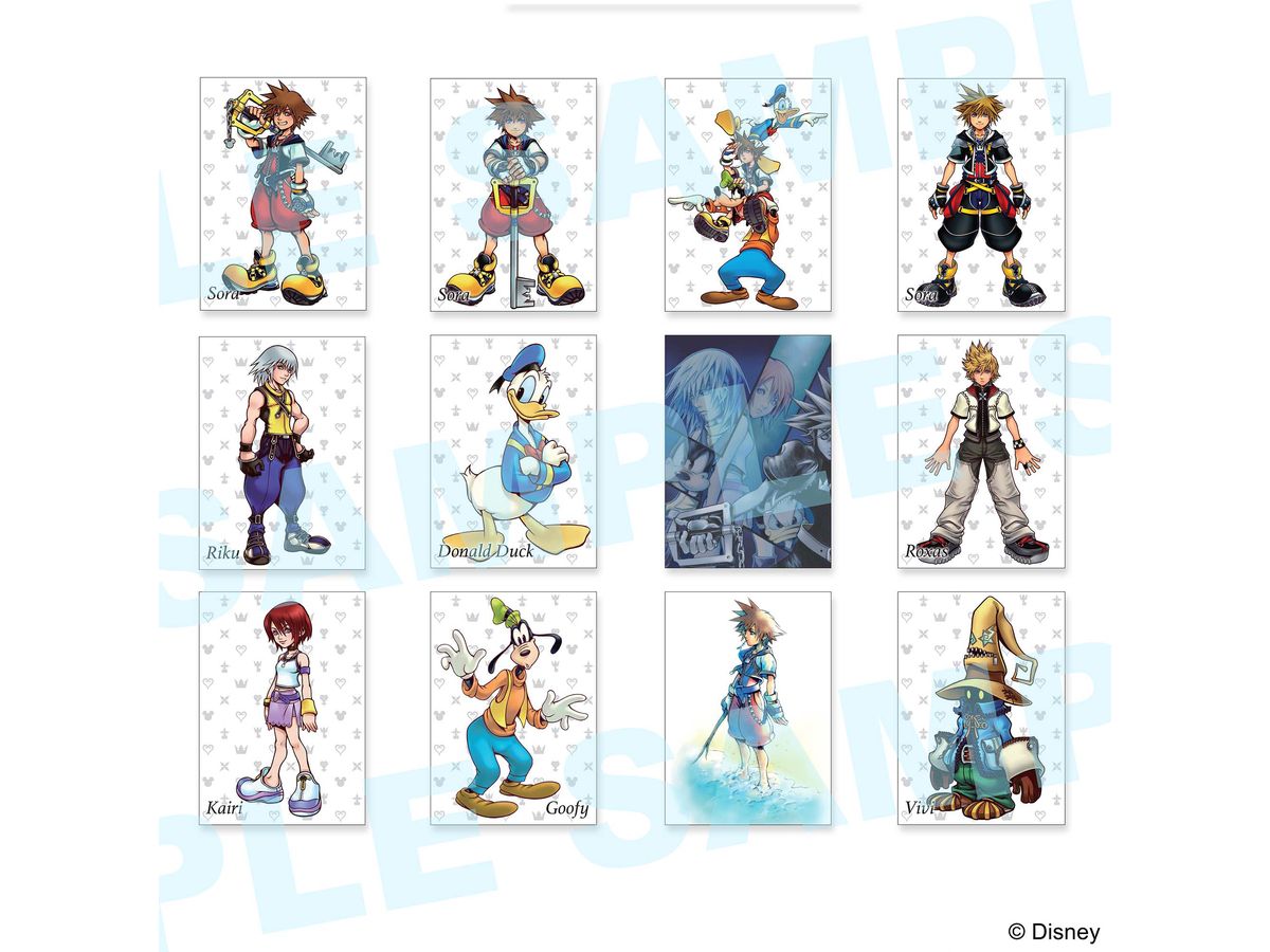 キングダムハーツ シークレット アートミュージアム 1-114 箔押し