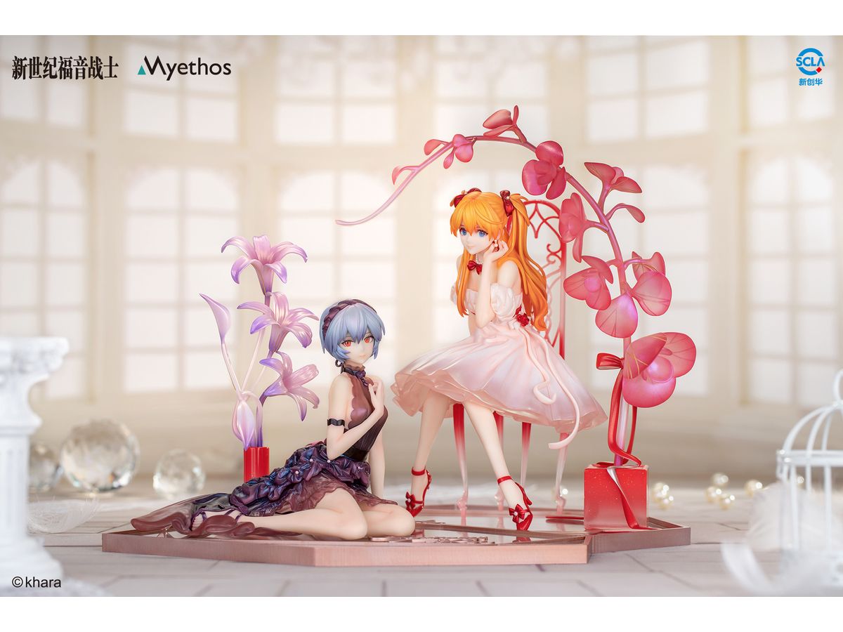 1/7 エヴァンゲリオン 綾波レイ&式波・アスカ・ラングレー 花の言Ver