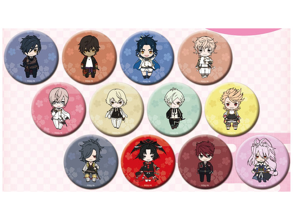 刀剣乱舞-ONLINE- ぽてだん! 缶バッジコレクション 第五弾 1Box 15pcs