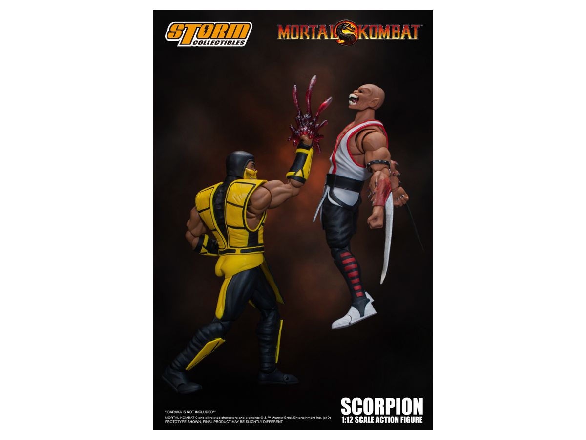 1/12 モータルコンバット アクションフィギュア スコーピオン Ver.2