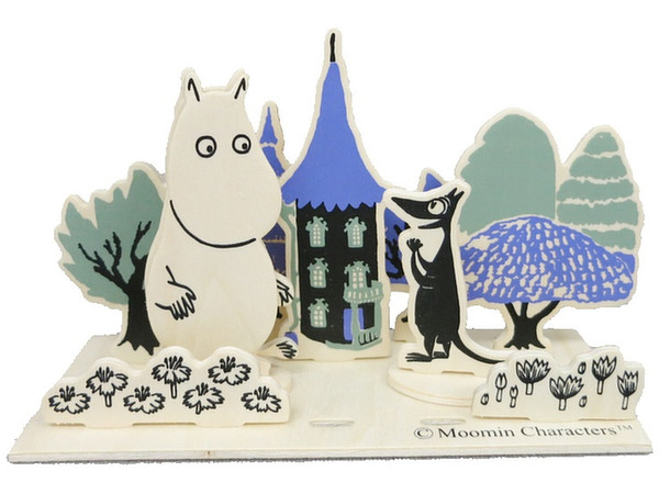 ムーミン木製ジオラマクラフト ムーミン&ソフス | HLJ.co.jp