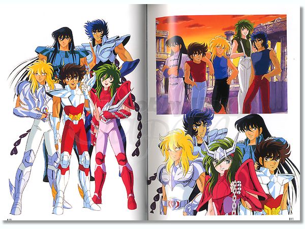 聖闘士星矢 荒木伸吾 & 姫野美智 イラストレーション 光 HIKARI | HLJ