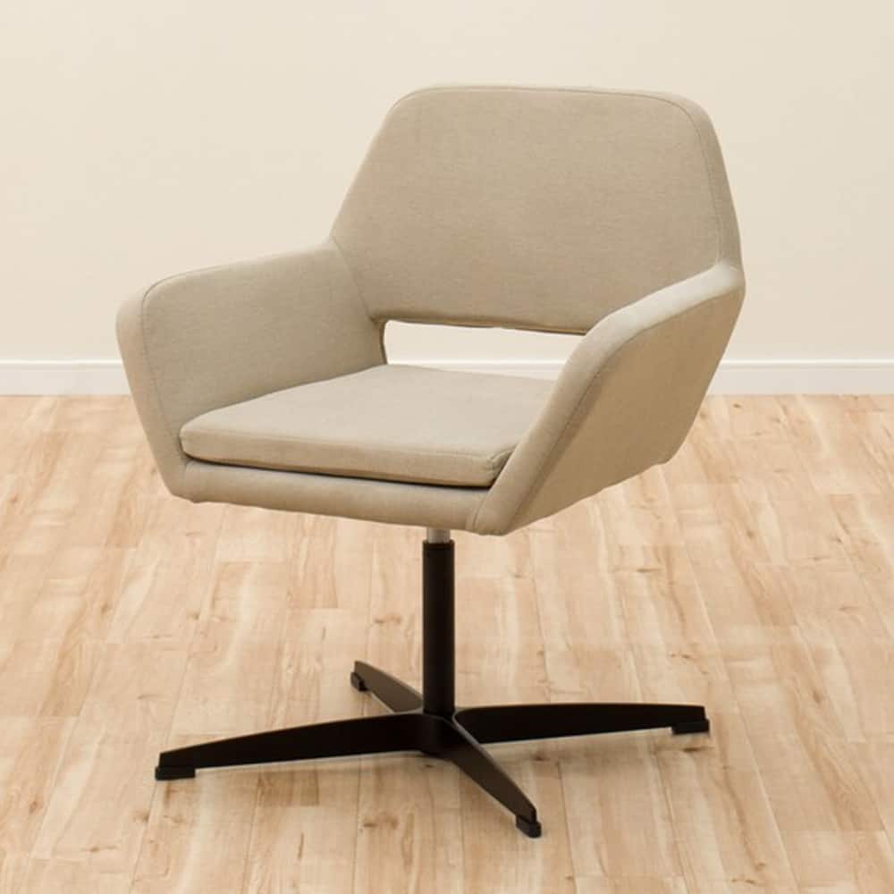 ニトリ　回転式ダイニングチェア　コルーナ1脚 回転式ダイニングチェア DC コルーナ BE ベージュ <N>(5Y)ﾍﾞｰｼﾞｭ