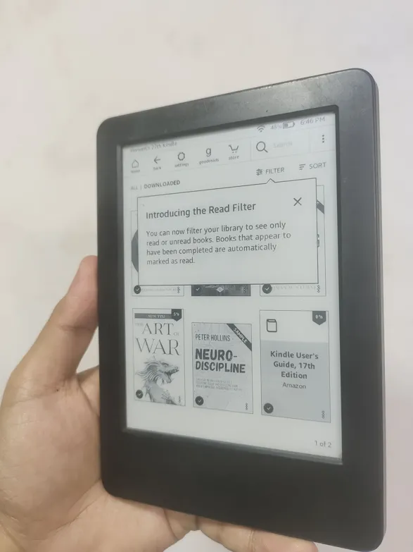 Buy Used Kindle 11th Gen 16GB In Mint Condition With Cover - Black