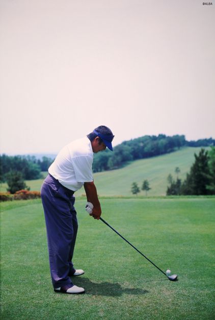 ジャンボ尾崎はピッチャーのヒジの使い方でスピードを出し、アプローチ