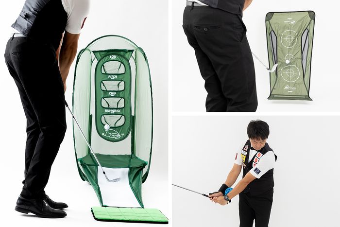 写真] 自宅で使える！ おすすめ『アプローチ練習器具』 スイング改善