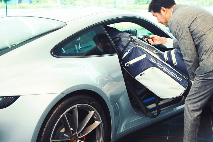 ポルシェ ゴルフバッグ ホワイトゴールド ポルシェ ゴルフバッグ