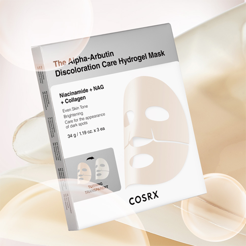 COSRX The Alpha-Arbutin Discoloration Care Hydrogel Mask (3ea