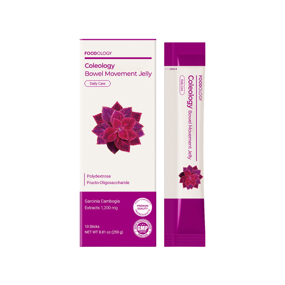 Foodology Coleology Bowel Movement Jelly (10ea) | Korean Weight