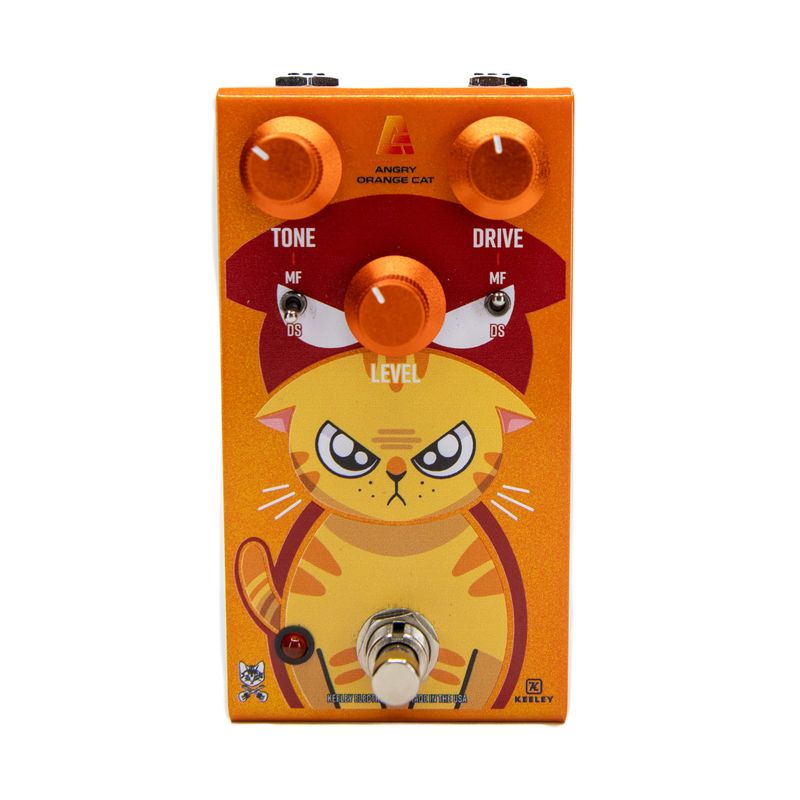 Keeley Angry Orange Cat - B's Music Exclusive - 4-in-1 Distortion