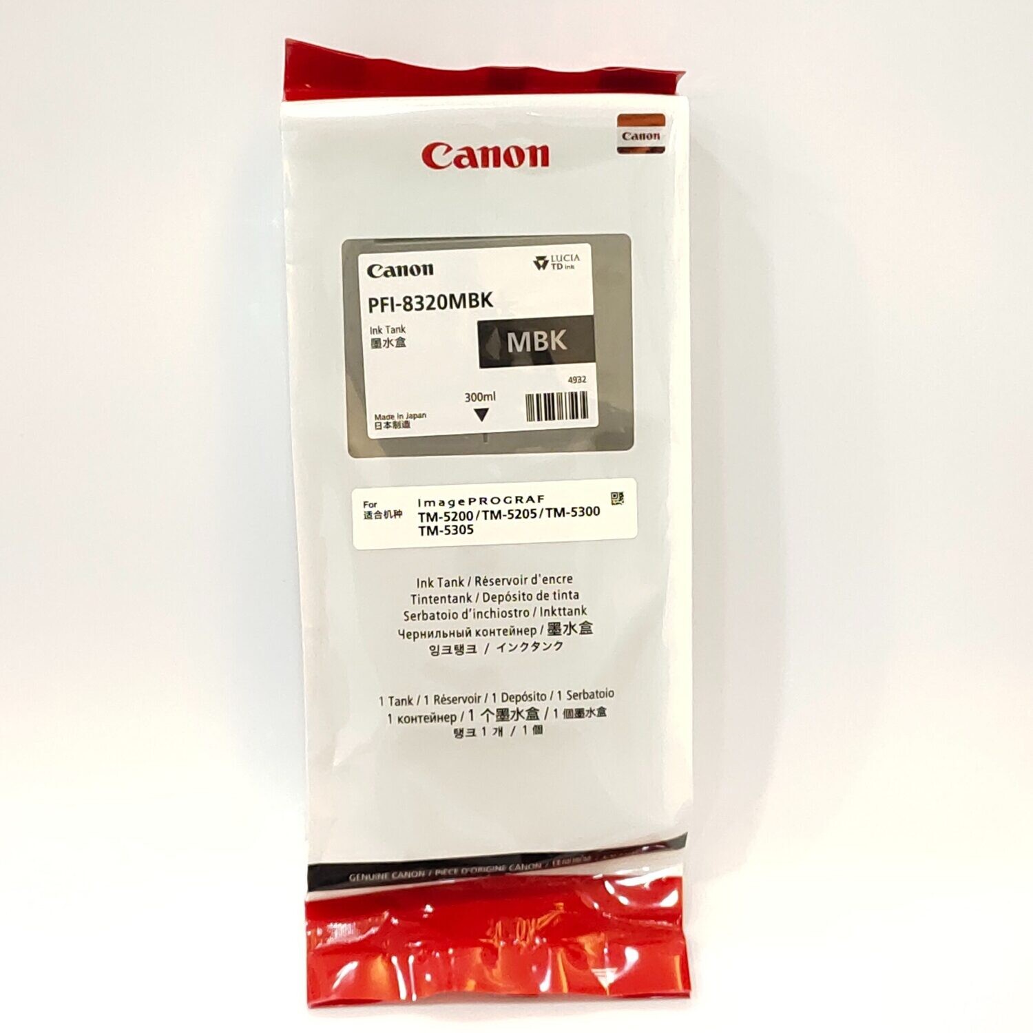 Canon PFI-320BK ブラックインク300ml imagePROGRAF CANON インク