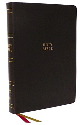 NKJV Super Giant Print Reference Bible, Bonded Leather, Brown