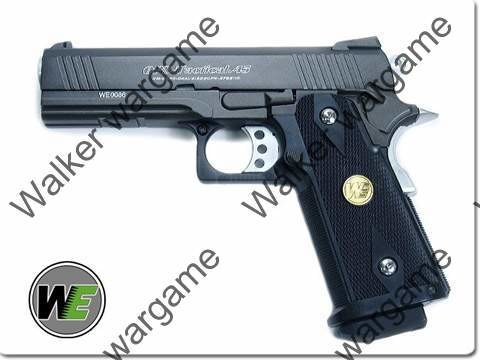 WE HI CAPA 4.3 OPS-Tactical Full Metal GBB Pistol - Black