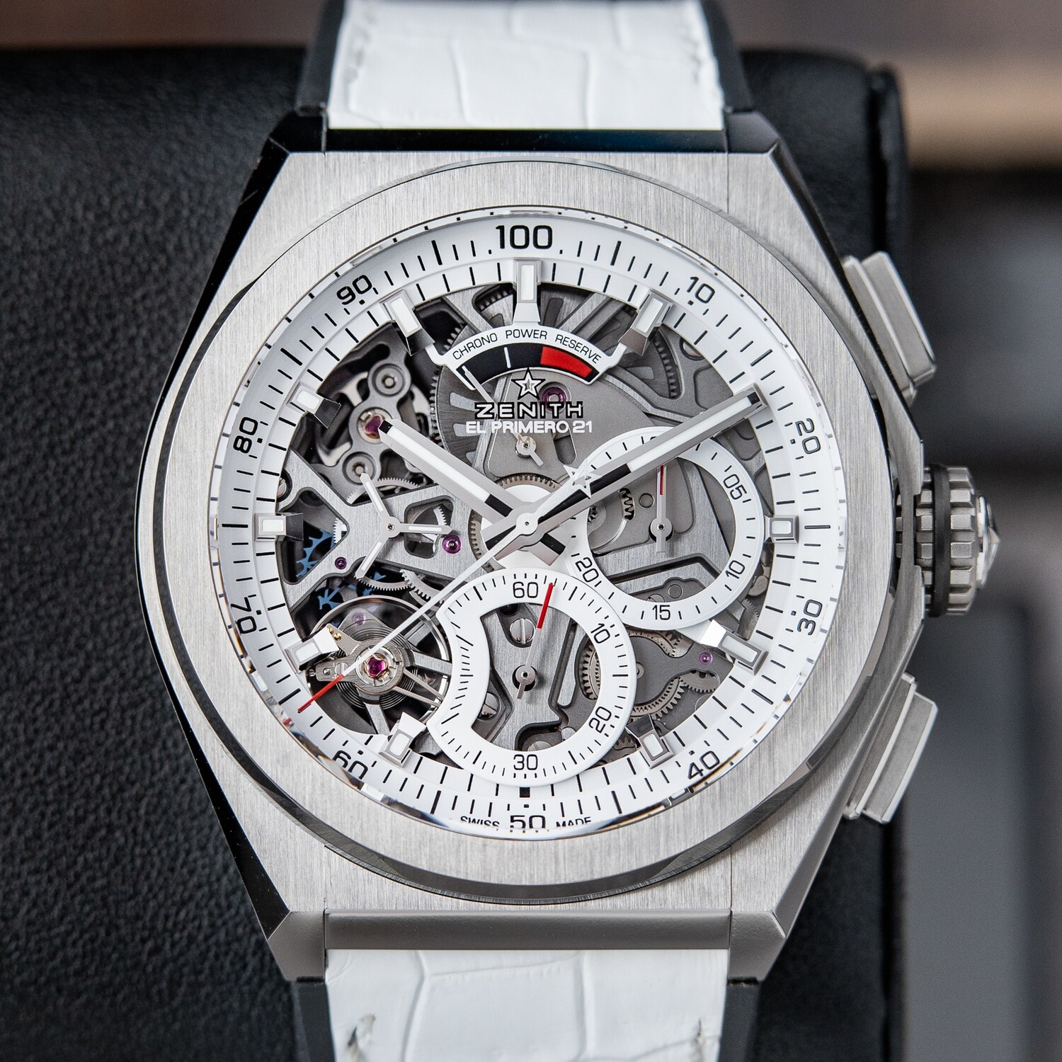 Zenith Defy El Primero 21 Japan Edition White Openworked