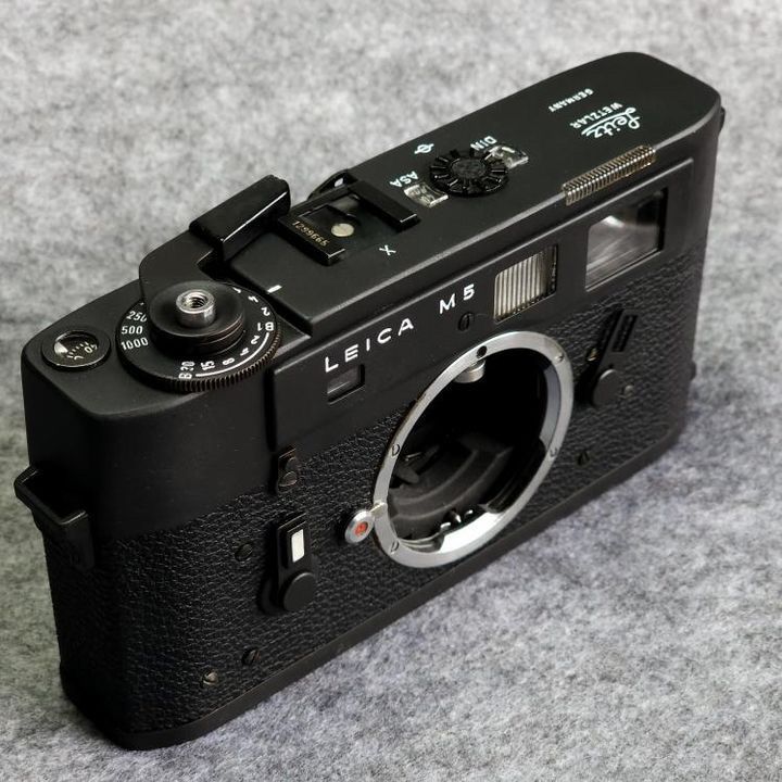 Leica M5 Matt Black Edition Body with upgraded Meter and DAG CLA.