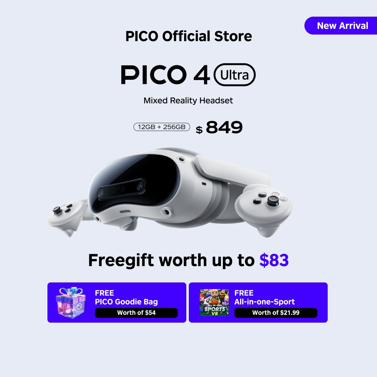 その他 PICO4 ULTRA 12GB RAM 256GB モーショントラッカー PICO 4