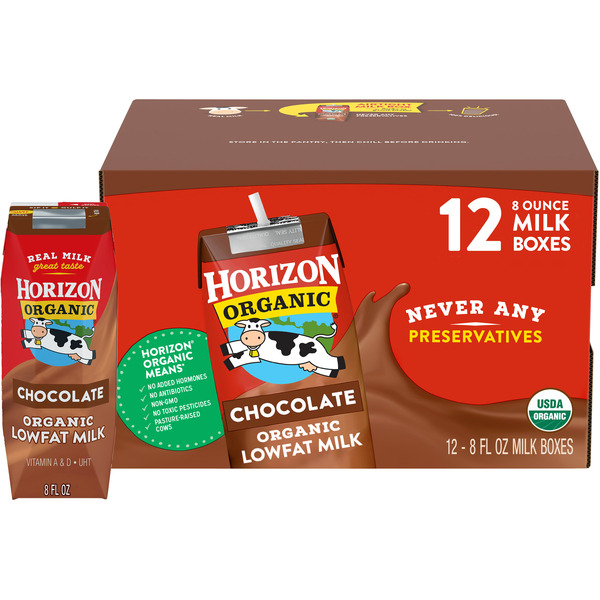 Horizon Organic Lowfat Chocolate Milk Same-Day Delivery or Pickup