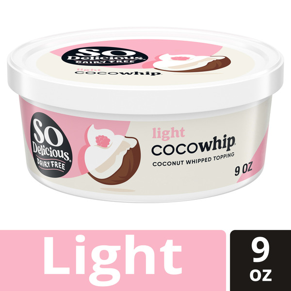 So Delicious Dairy Free CocoWhip Light Coconut Whipped Topping