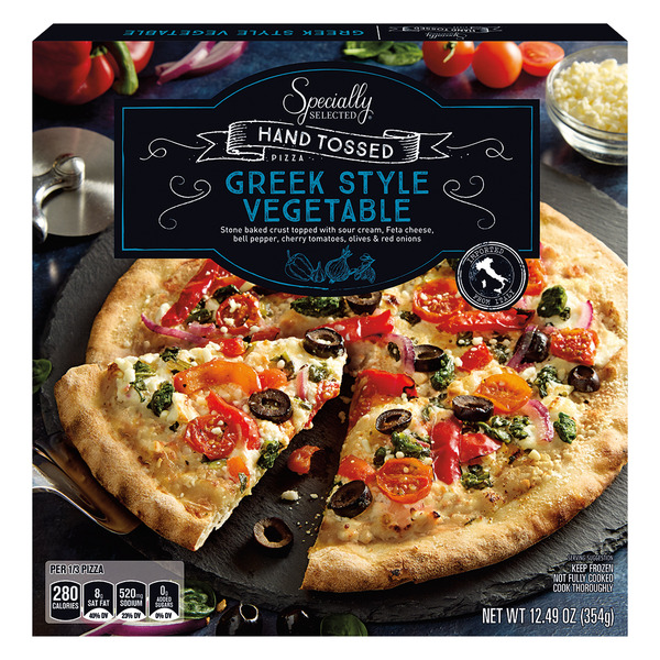 Mama Cozzi's Pizza Kitchen Thin Crust Hand Tossed Greek Style