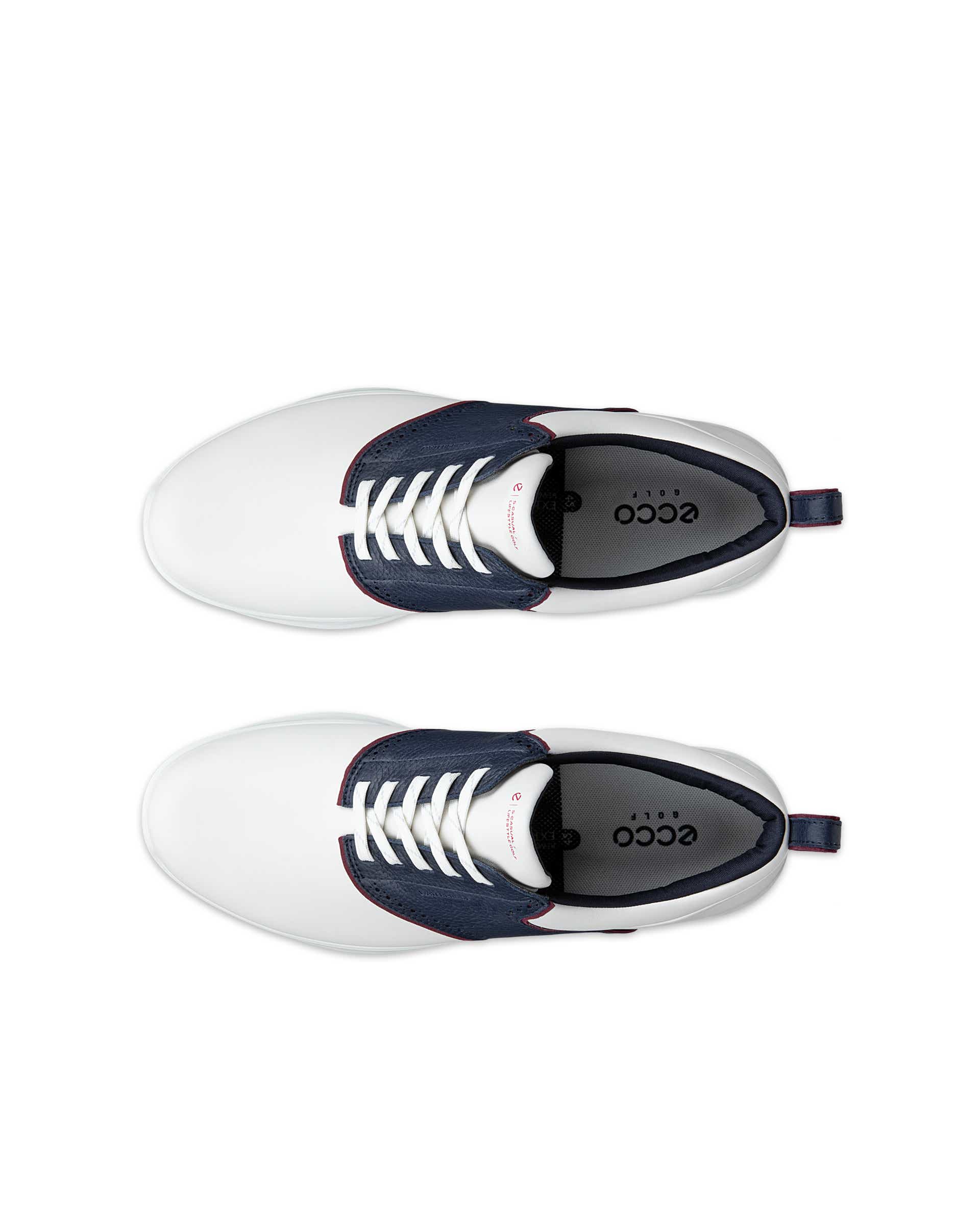 ECCO GOLF S-CASUAL LACE Men メンズ レザーウォータープルーフゴルフ