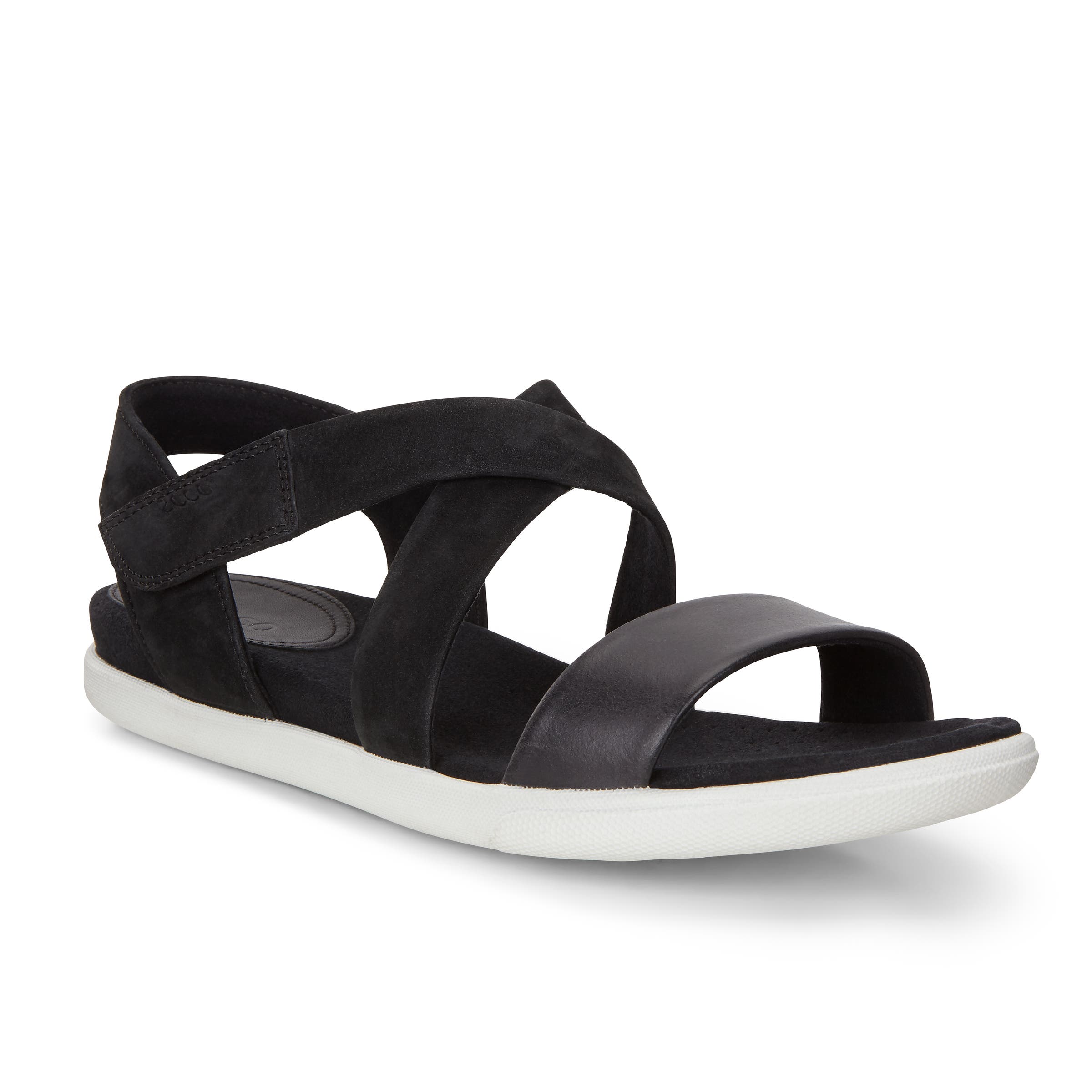 ECCO DAMARA SANDAL Flat Sandal | Black