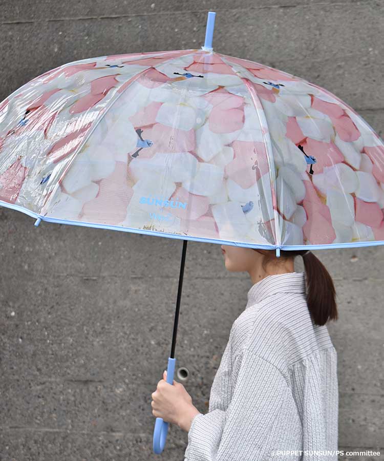 ビニール傘]パペットスンスン × Wpc. マシュマロアンブレラ | Bleu