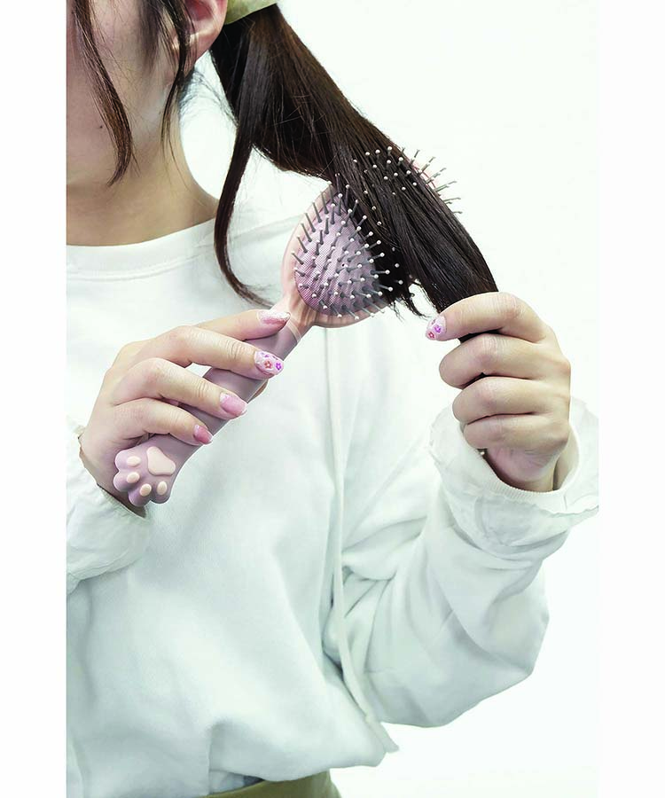 CAT ALL肉球ヘアブラシ フェイス ヘア ヘアブラシ 肉球 ねこ ネコ 猫