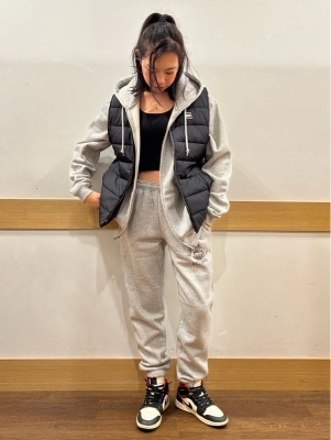 百足着用ダウンベストスウェットセット 楽天市場】上下セット ダウン