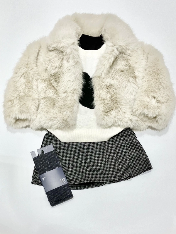 Gap公式オンラインストア | リサイクル フェイクファー クロップド