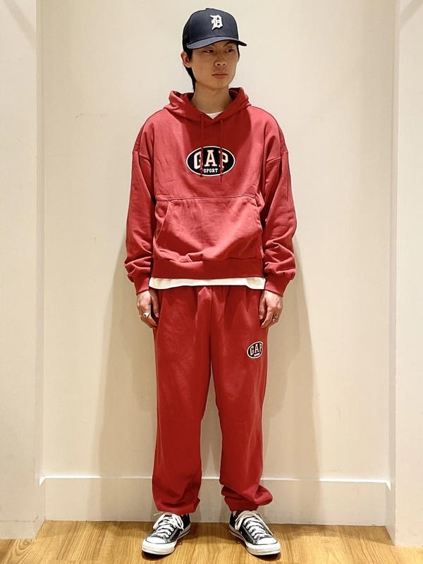 リンクコーデもできる◎スウェットセットアップのスタイリング | Gap