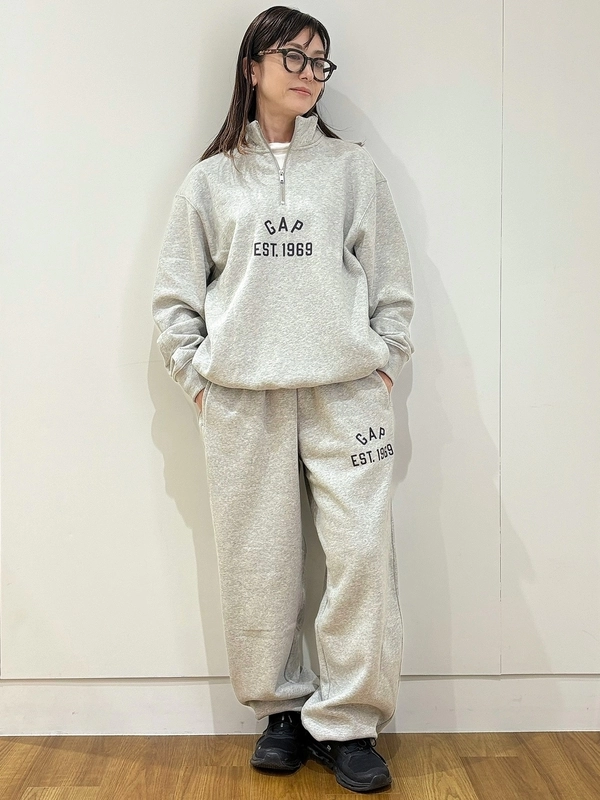 NEW】ハーフジップセットアップのスタイリング | Gap公式オンラインストア