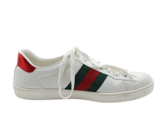 GUCCI ベルクロスニーカー ホワイト/レッド/グリーン