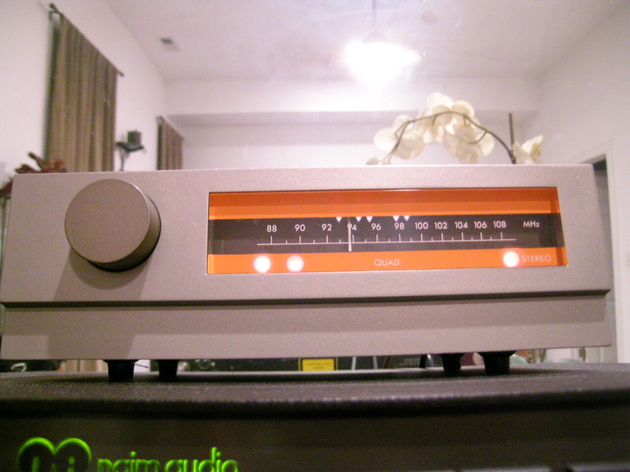 希少名機 英国QUAD FM3 FMチューナー日本バンド仕様ステレオ受信確認