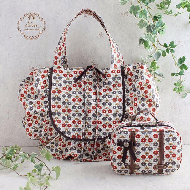 春らしいリバティプリントを使ったオーダーメイド。「エクリュ」の