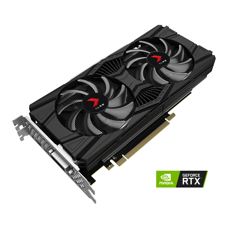 PNY GeForce® RTX™ 2060 6GB XLR8 Gaming Overclocked Edition Dual Fan