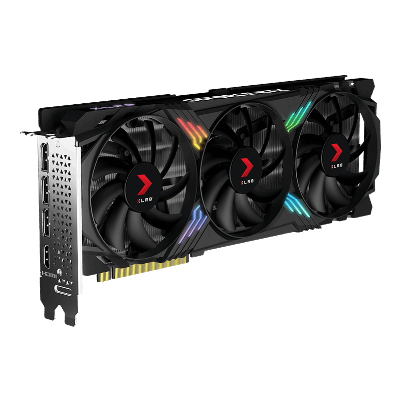 PNY GeForce RTX™ 4060 Ti 8GB XLR8 Gaming VERTO™ EPIC-X RGB Triple