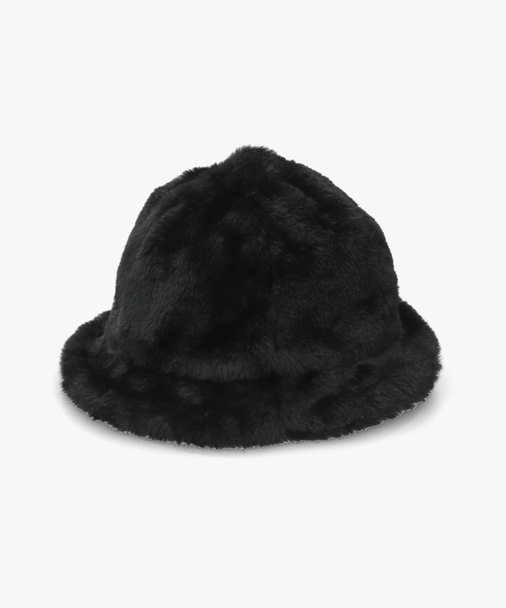 FAUX FUR CASUAL | S(06) BLACK (01) | CASUAL | ハット | ｜帽子通販