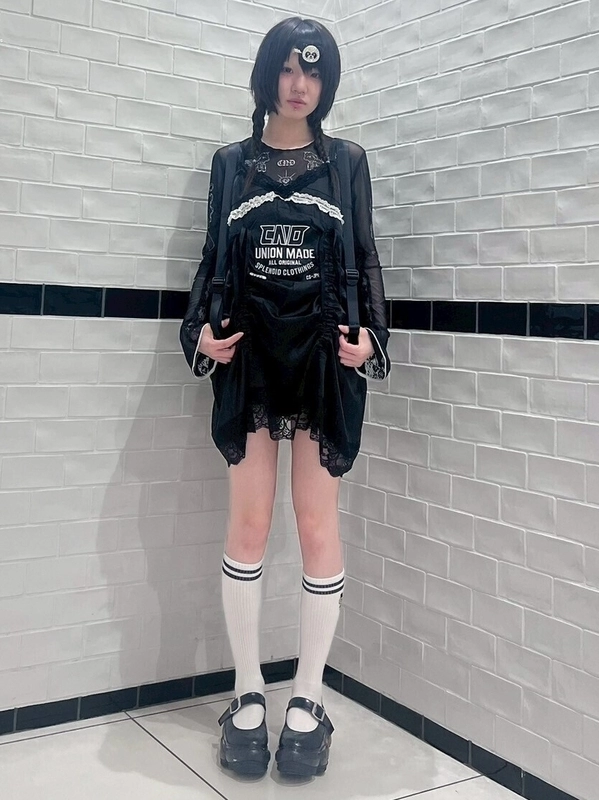 CND LINGERIE MINI DRESS | Candy Stripper（キャンディ ストリッパー