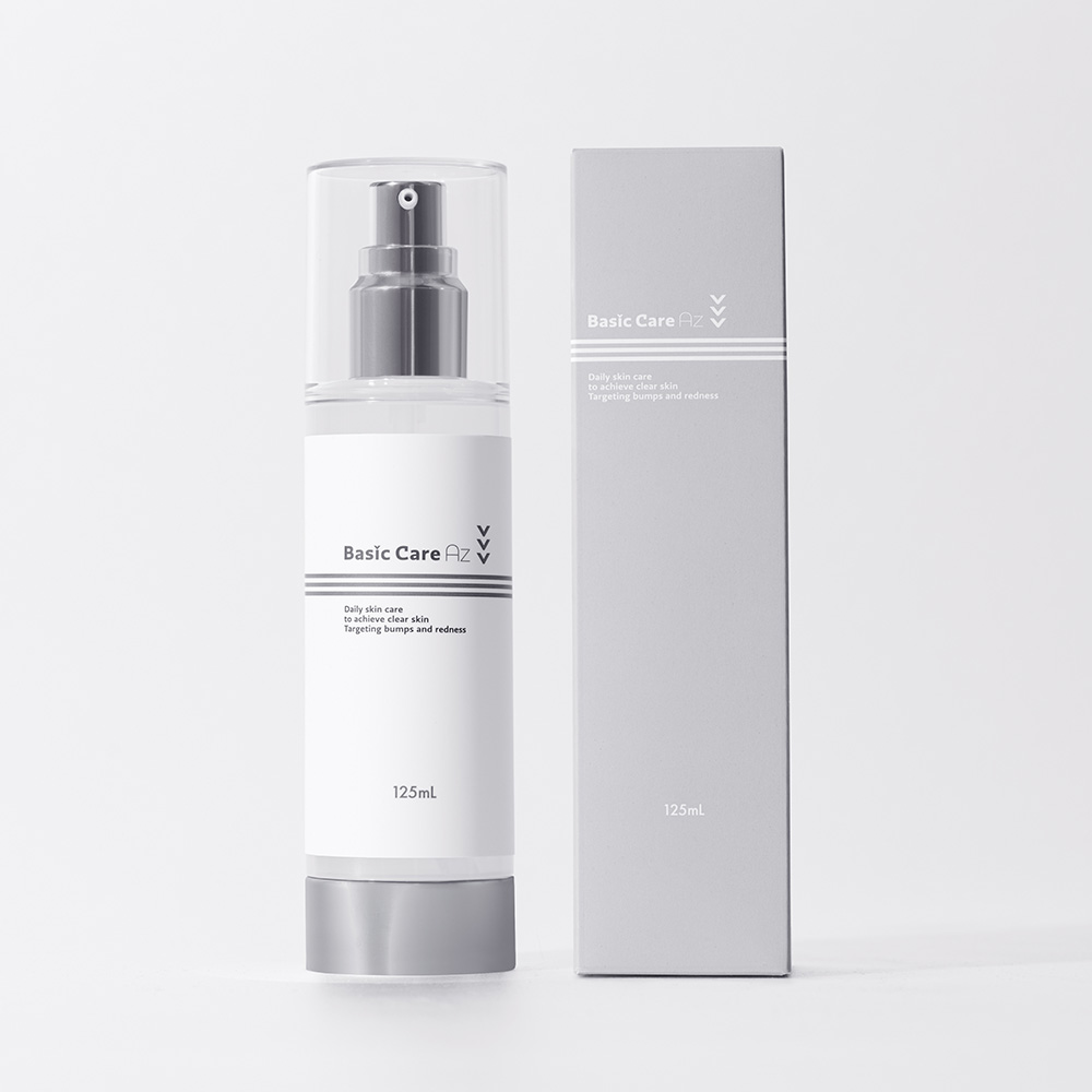ベーシックケアAZクリアローション｜ニキビ・酒さ・赤ら顔のスキンケア