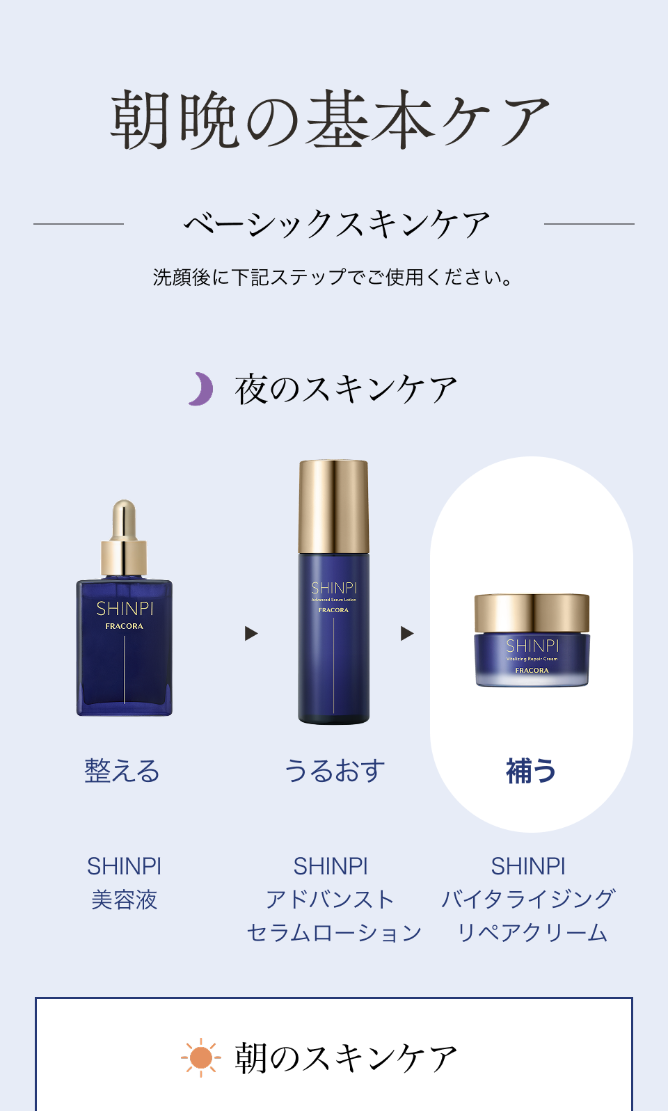 SHINPI バイタライジング リペアクリーム ｜FRACORA（フラコラ）公式