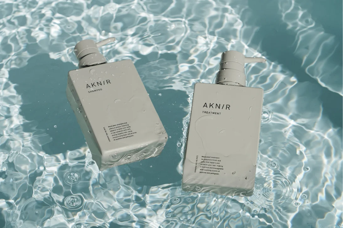 薬用ヘアシャンプー＆トリートメントセット｜AKNIR（アクニー） 公式