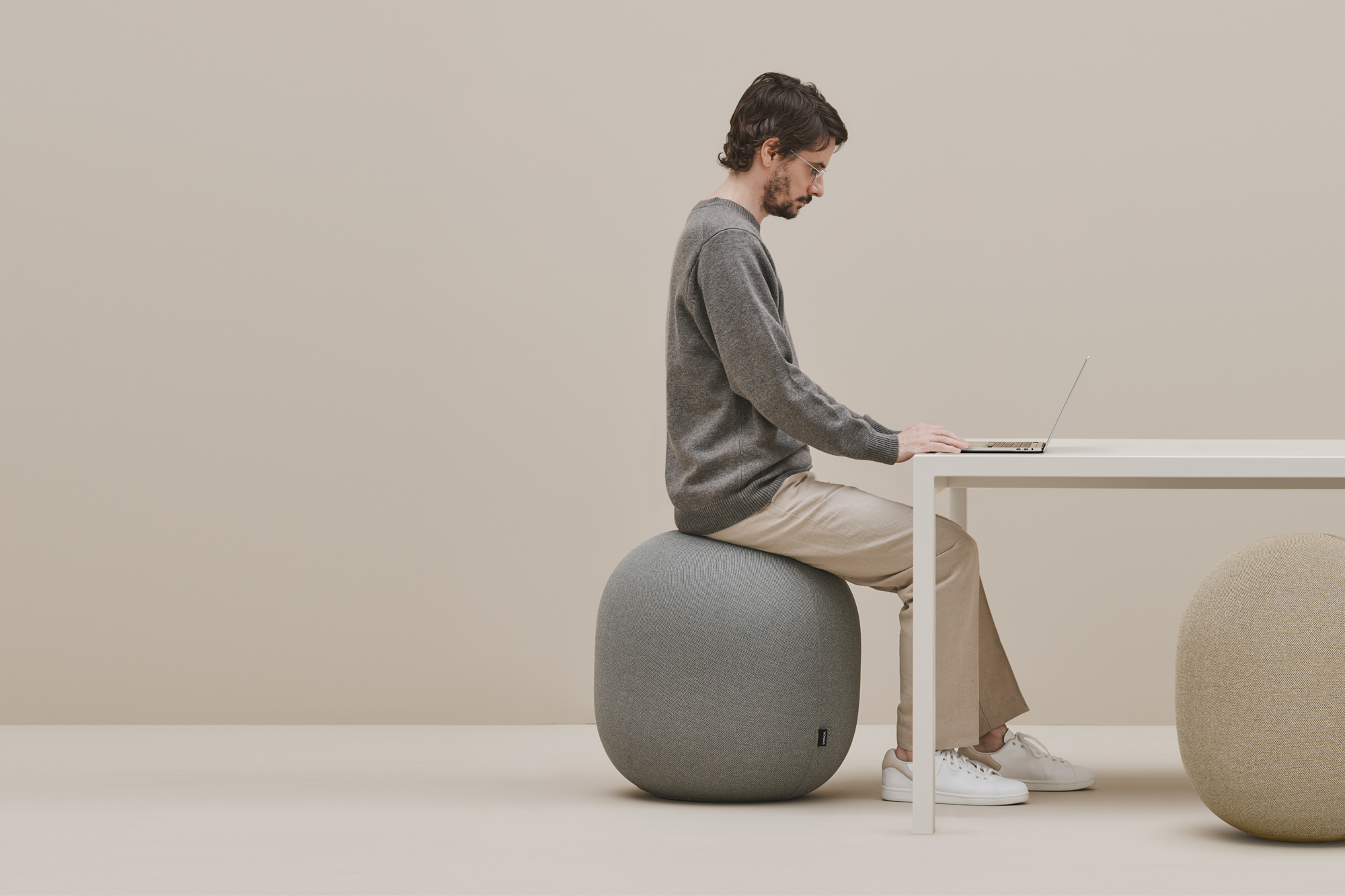 MALLOW バランスボール ネイビー バランスボール マロウ / ネイビー