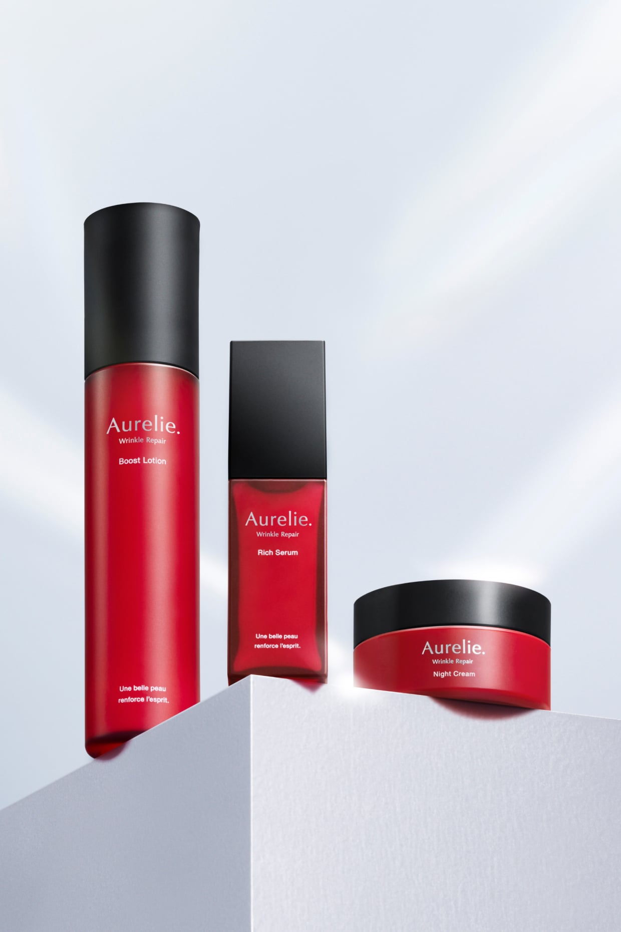 Aurelie 4点セット(ローション セラム クリーム プライマー) Aurelie 4
