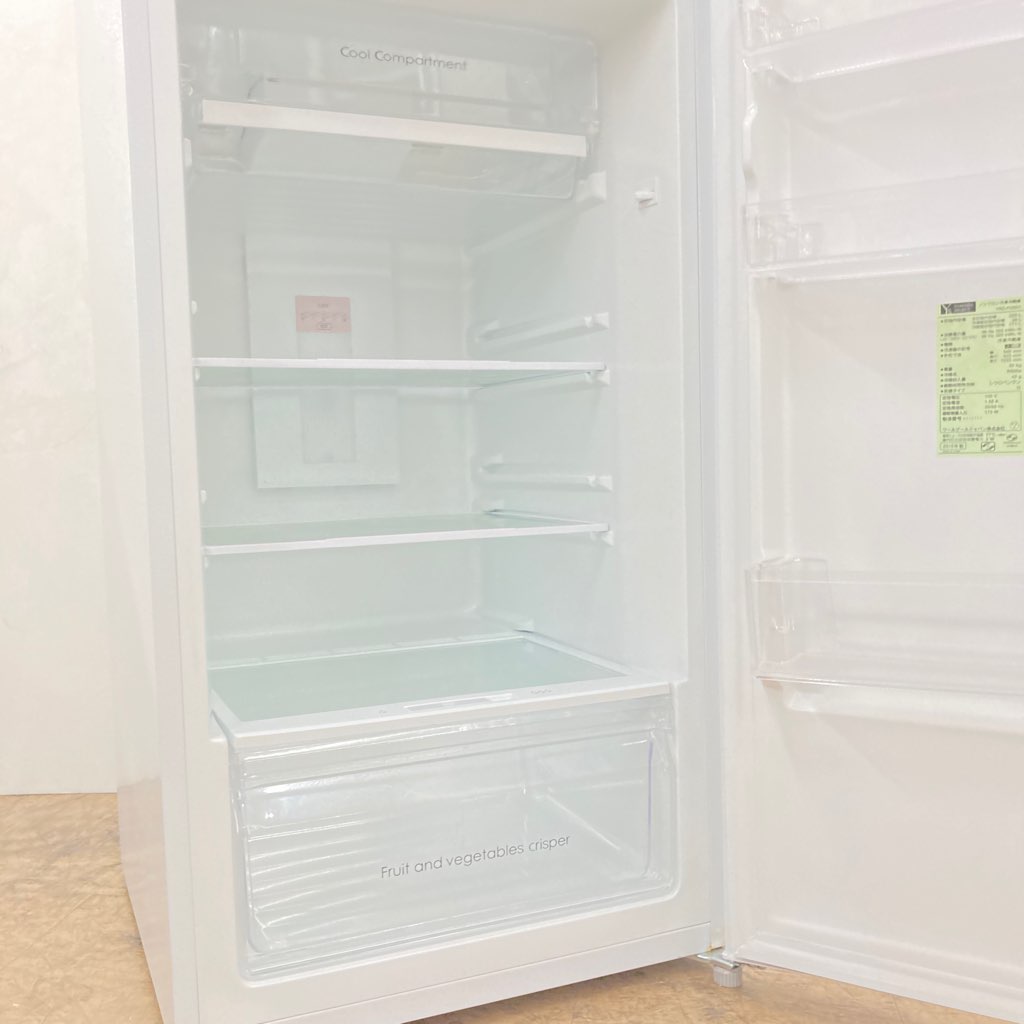 225L 2ドア冷蔵庫 ワールプール（ヤマダ電機） YRZ-F23G1 2019年製