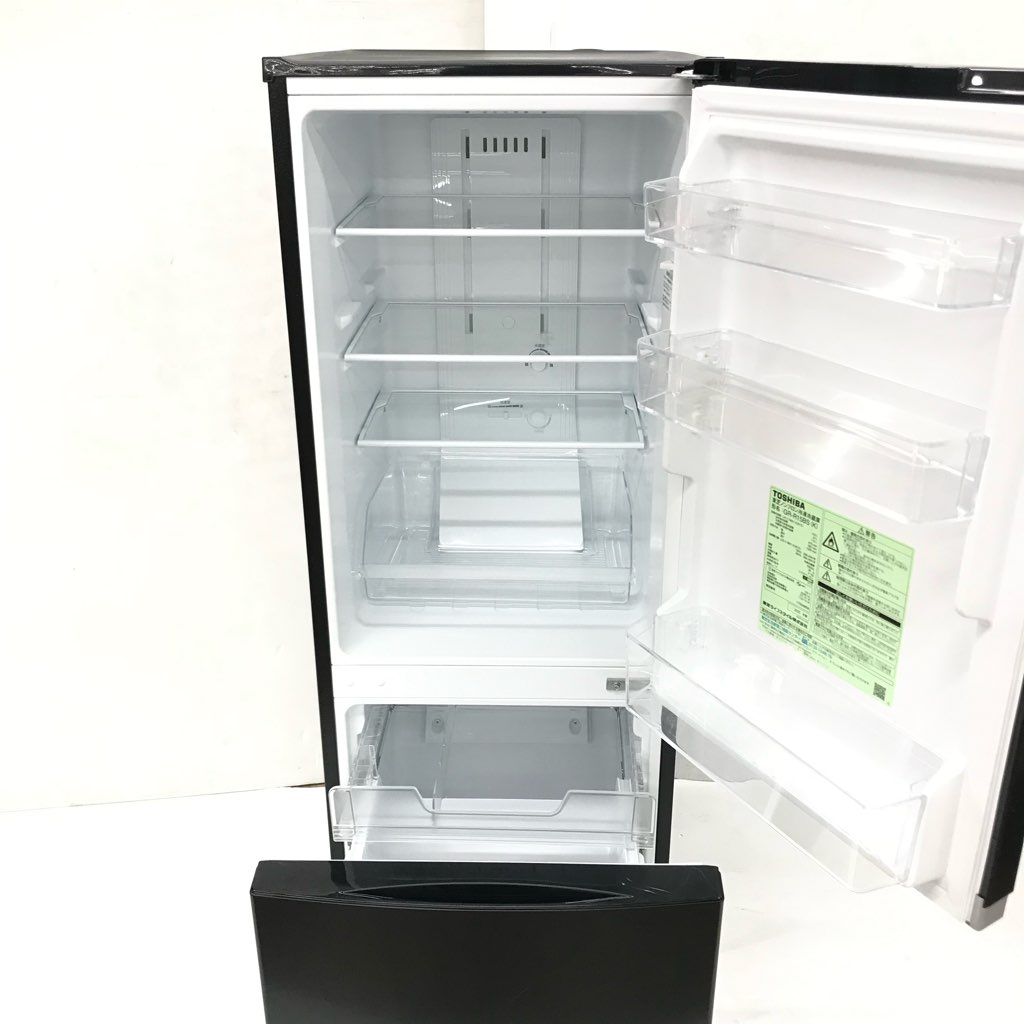 9h2 2020年製 153L 冷蔵庫 GR-R15BS(K) 一人暮らし 単身 9h2 2020年製