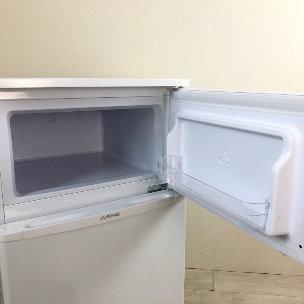 83L 冷蔵庫 エルソニック 2017年〜2018年製 小型 単身用 学生