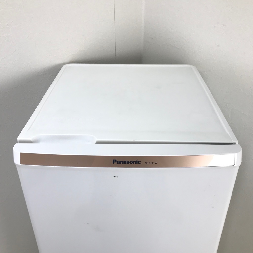 2ドア冷蔵庫 自動霜取りファン式 138L パナソニック NR-B147W-W 2015年